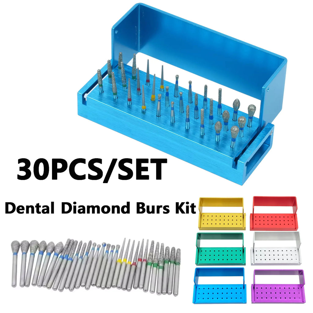 Kit de fresas de diamante – 30 fresas