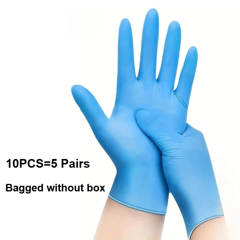 Guantes de nitrilo azules – Sin látex