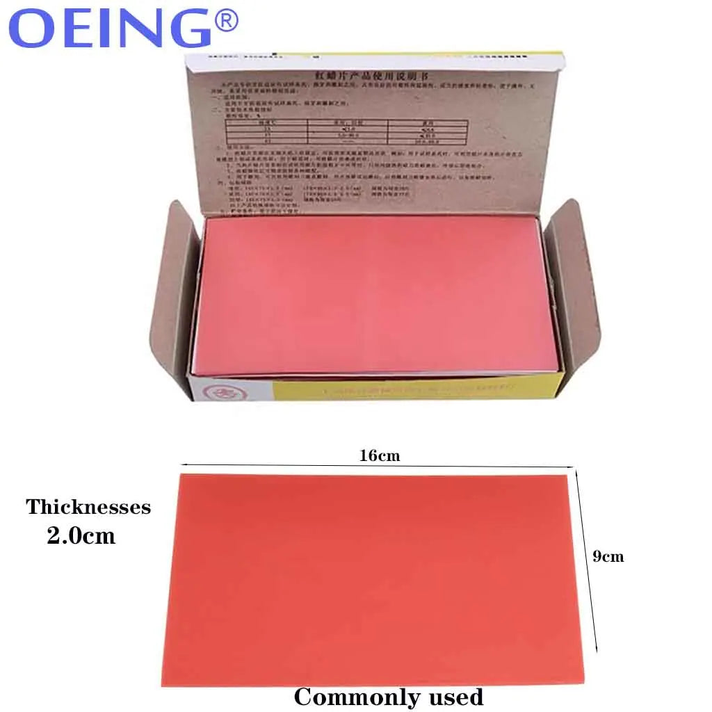 Cera base roja