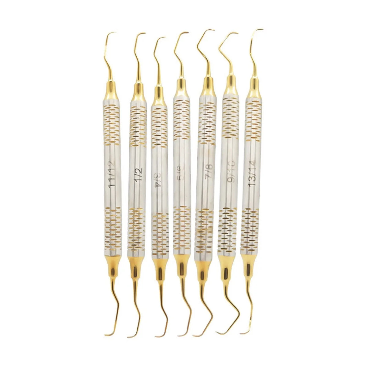 Set de curetas Gracey – 7 piezas