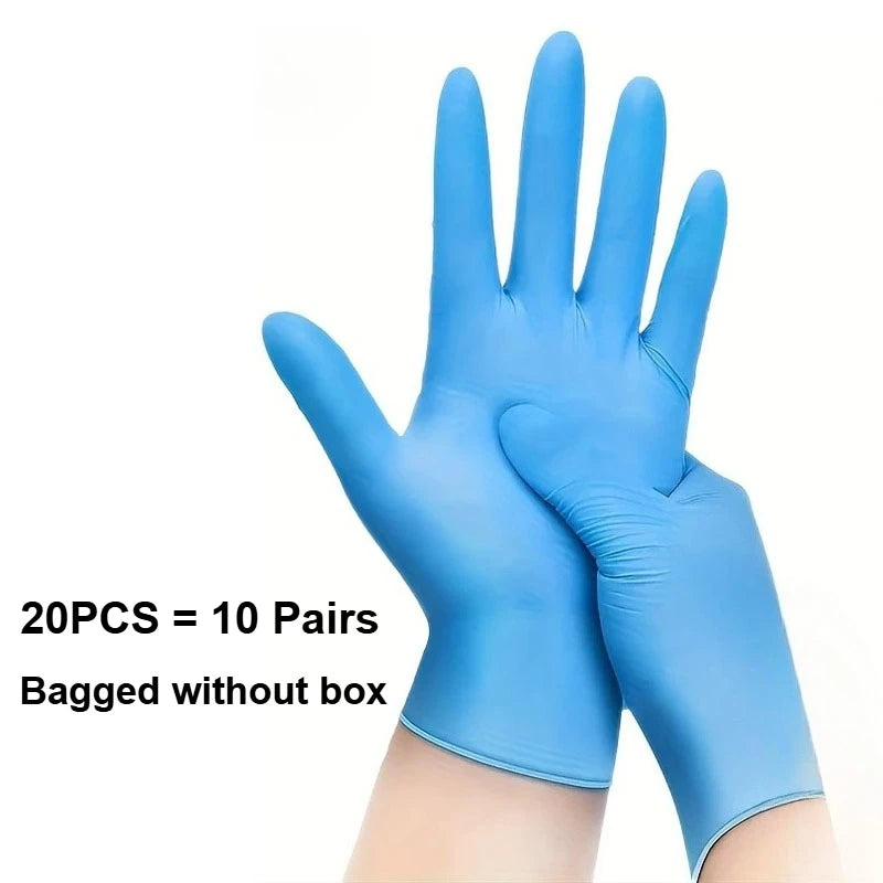 Guantes de nitrilo azules – Sin látex