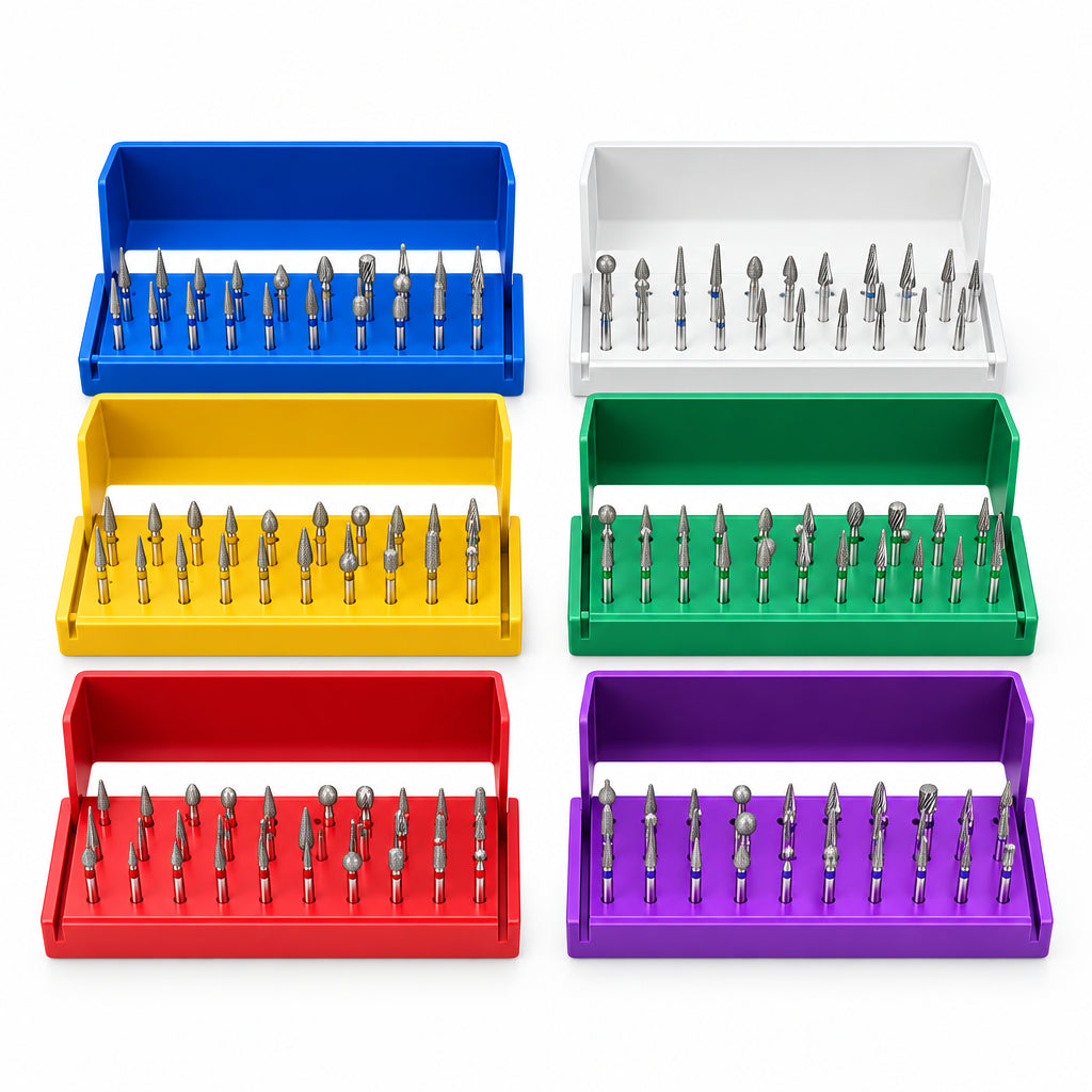 Set de fresas de diamante para prácticas – 30 fresas